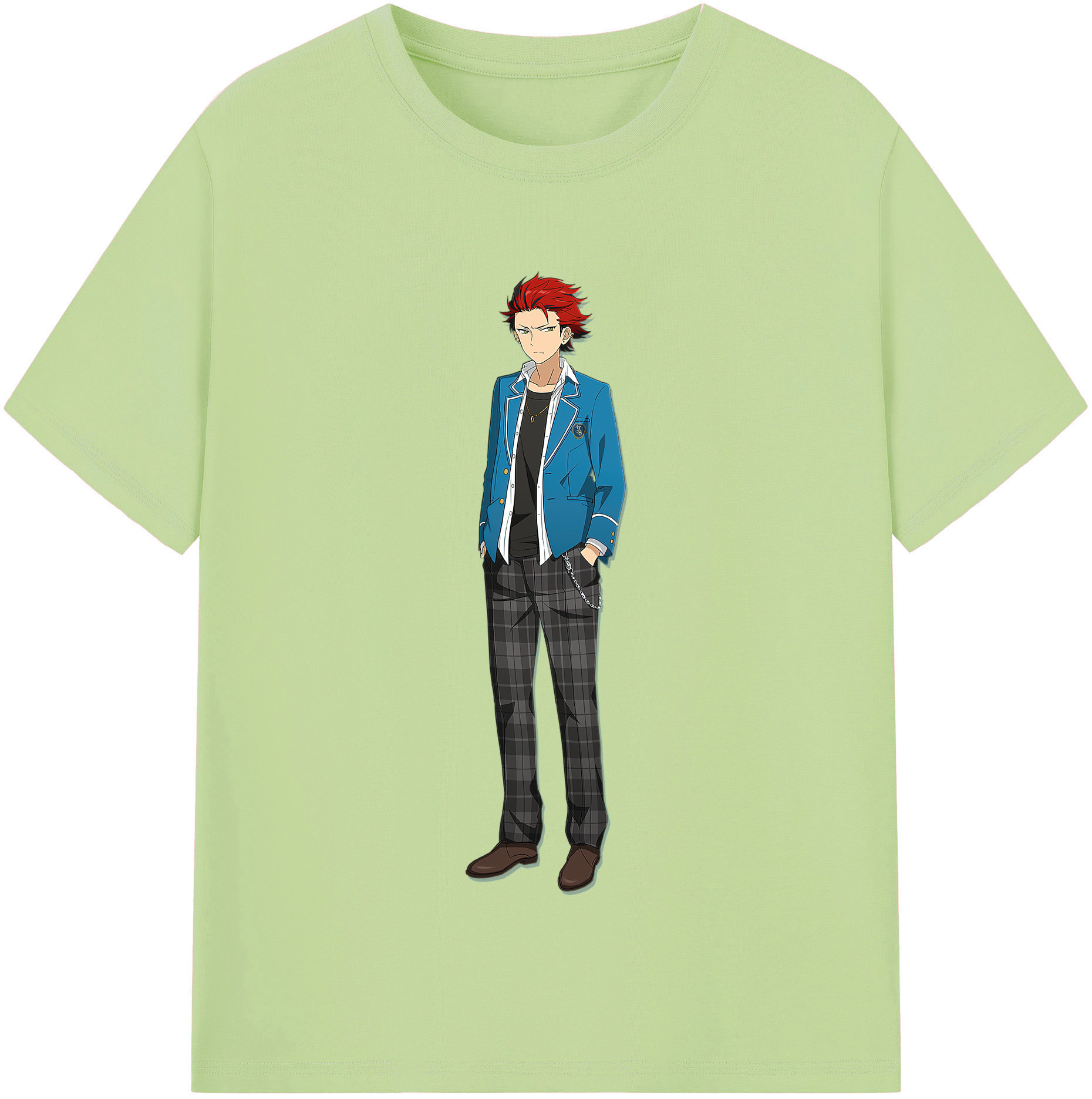 （画像用） あんさんぶるスターズ! Ensemble Stars 綿100％半袖Tシャツ（フロントプリント）